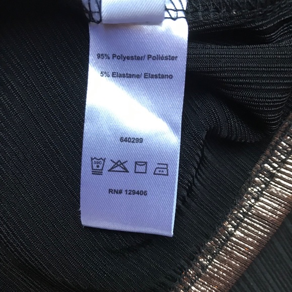 Venus Gold Faux Wrap Skirt, EUC, S - Picture 13 of 13